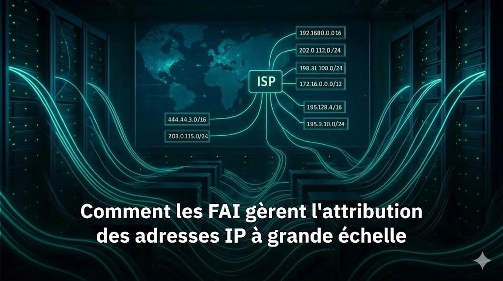 Comment les FAI gèrent l’attribution d’adresses IP à grande échelle