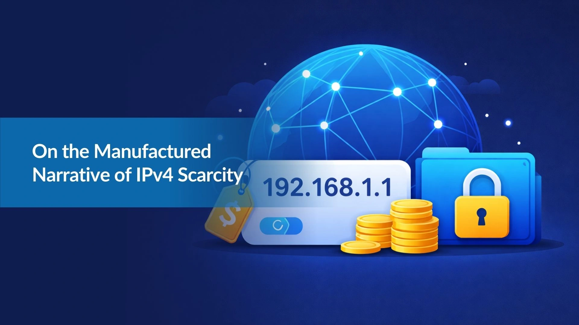 On the Manufactured Narrative of IPv4 Scarcity