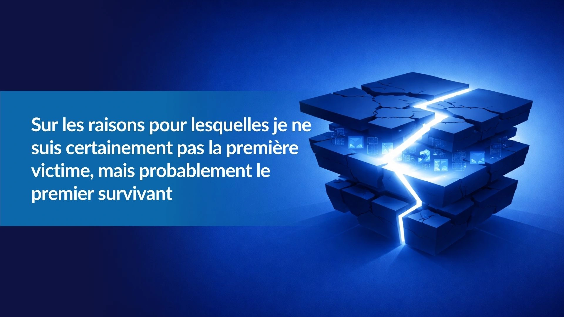 Note:55 Pourquoi je ne suis certainement pas la première victime, et probablement la première survivante