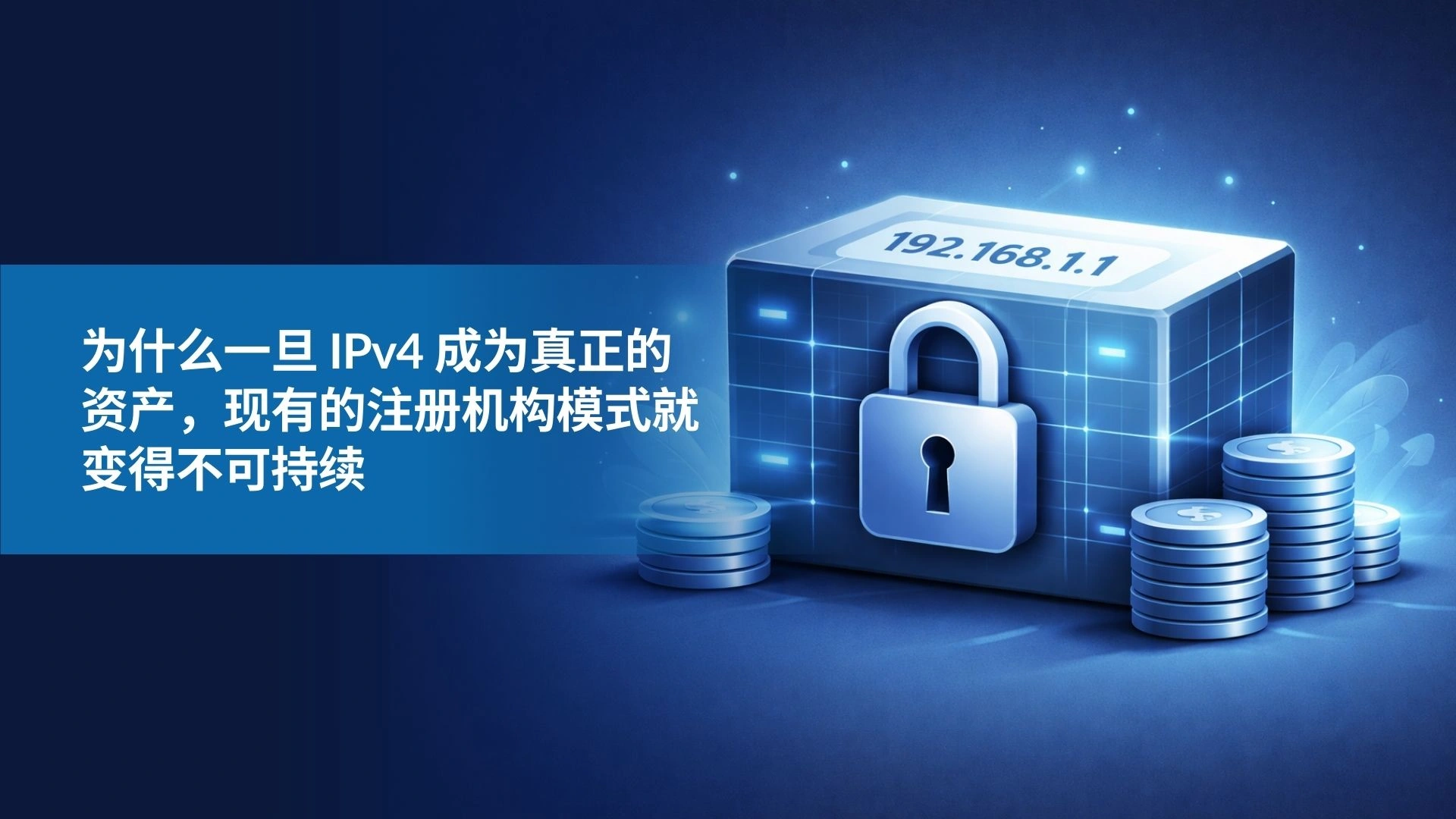 On Why the Present Registry Model Becomes Impossible Once IPv4 Becomes a Real Asset-cn