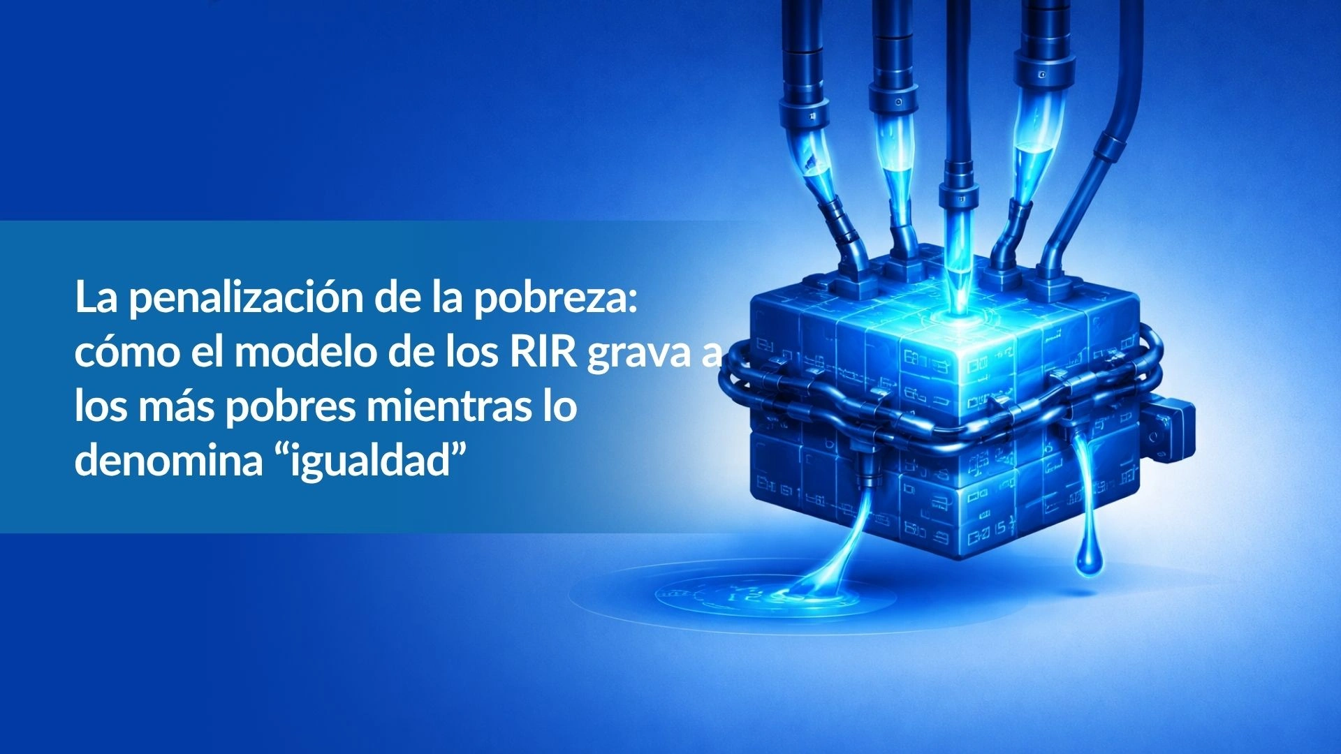 The Poverty Penalty How the RIR Model Taxes the Poor While Calling It Equality-es