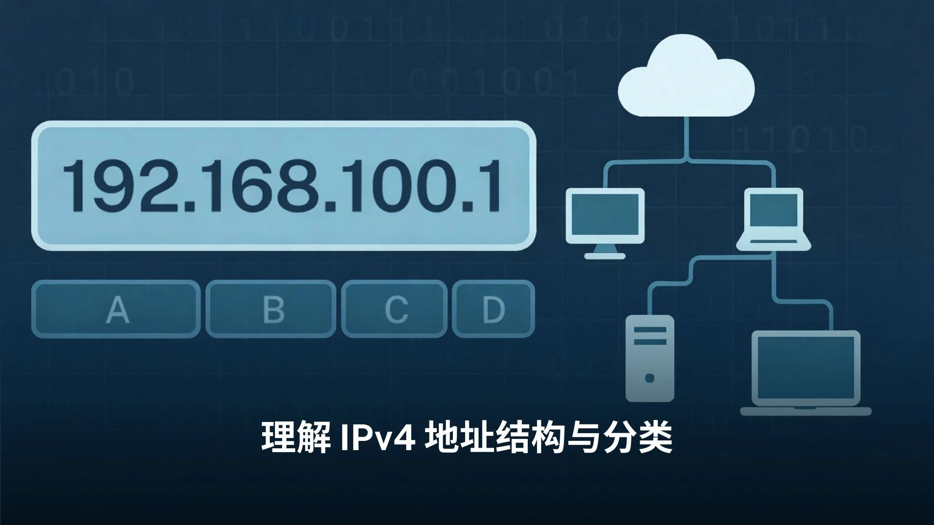 理解 IPv4 地址结构与分类