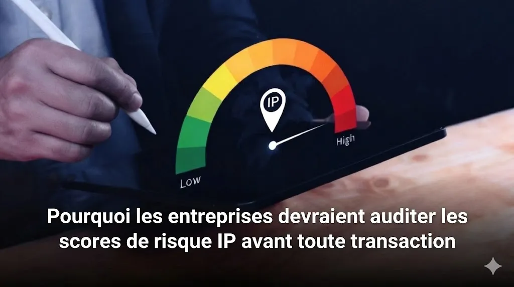 Pourquoi les entreprises devraient-elles auditer leurs scores de risque IP avant toute transaction ?