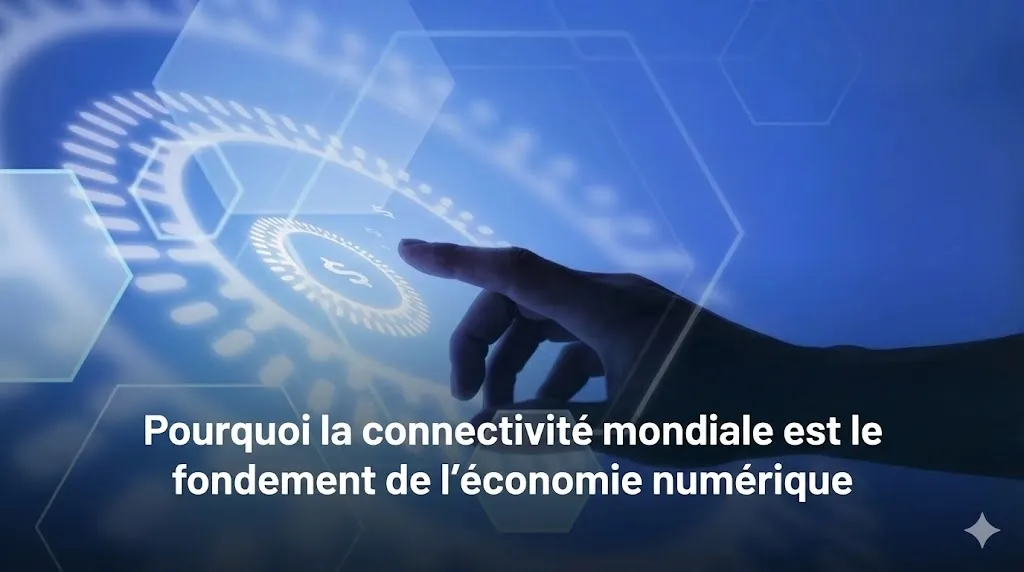 Pourquoi la connectivité mondiale est le fondement de l’économie numérique