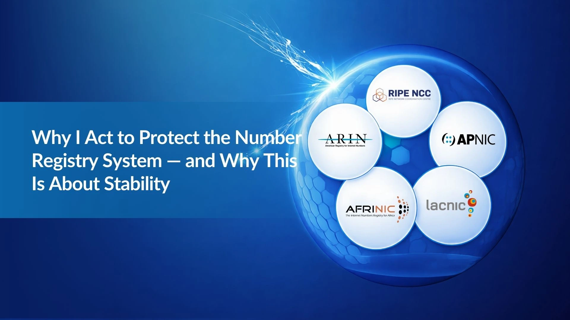 Note:21 Why I Act to Protect the Number Registry System — and Why This Is About Stability