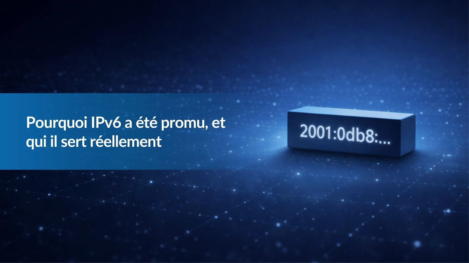 Why IPv6 Was Pushed, and Who It Actually Serves